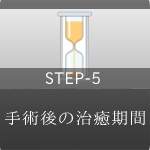 STEP-5 手術後の治癒期間